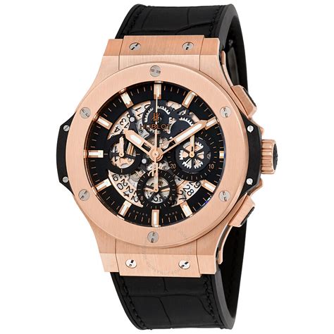 watch black gold hublot